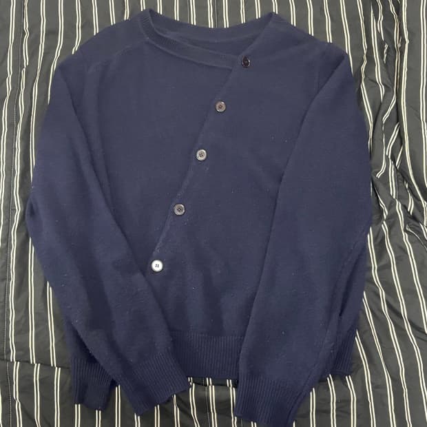 누마레 EE 2WAY CARDIGAN NAVY L
