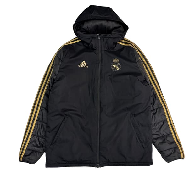 아디다스 블랙 레알마드리드 바람막이 점퍼