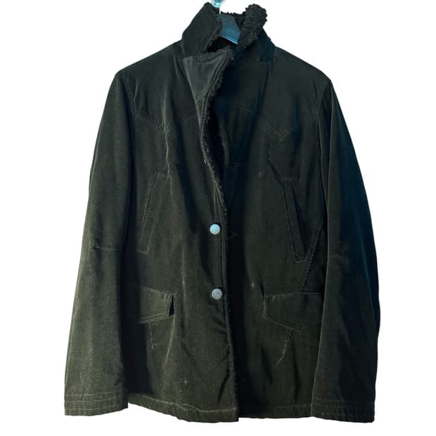 08aw 넘버나인 코듀로이 무스탕 코트