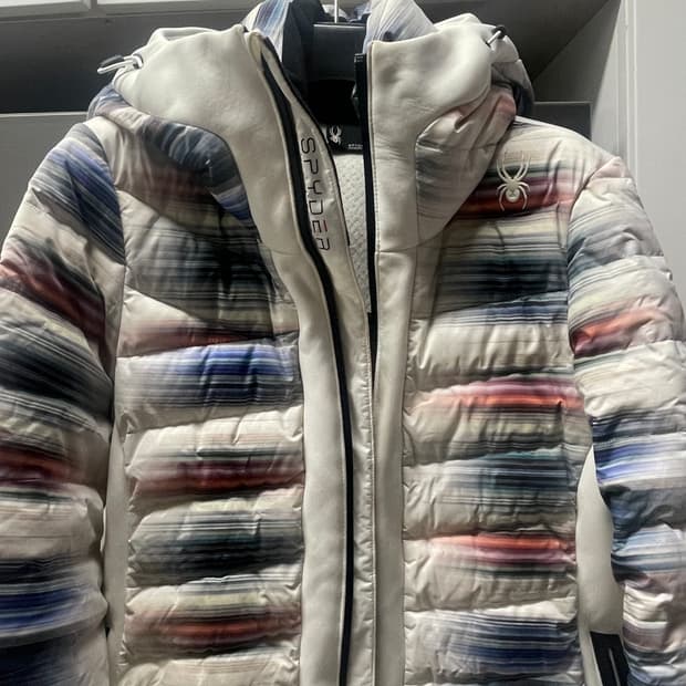 스파이더 롱패딩