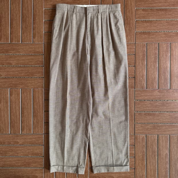 90’s Polo ralph lauren check slacks 