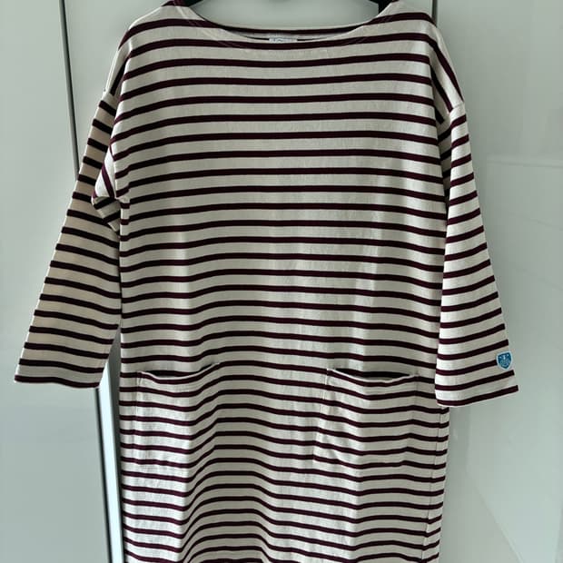 오르치발(Orcival) 스트라이프 롱 원피스 프리사이즈