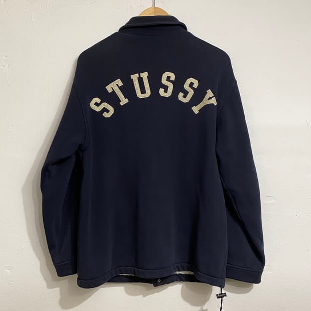 90‘s 스투시 스펠아웃 써멀 코치자켓