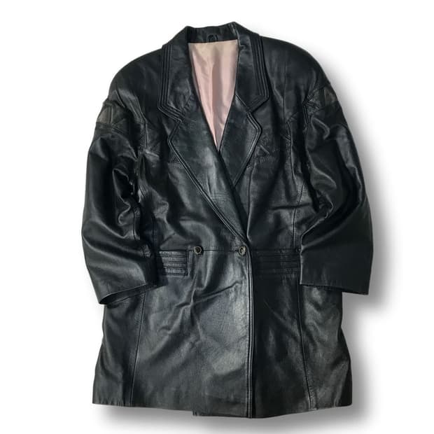 발렌티노 레더 코트