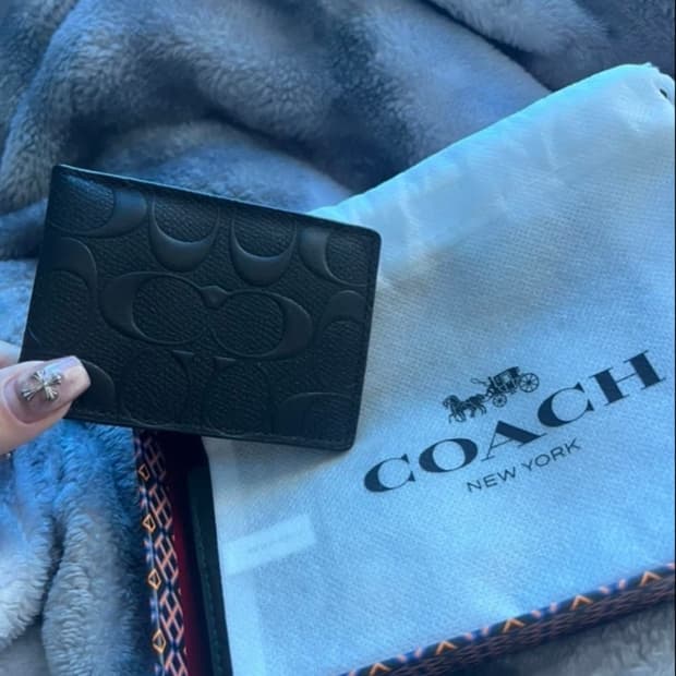 코치 지갑 새상품