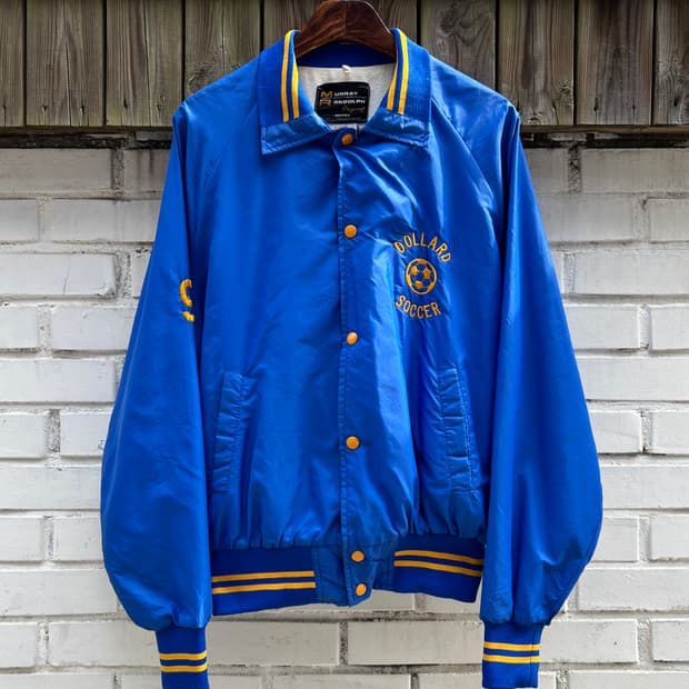 [L]70's Made in USA 빈티지 스포츠 바시티 자켓
