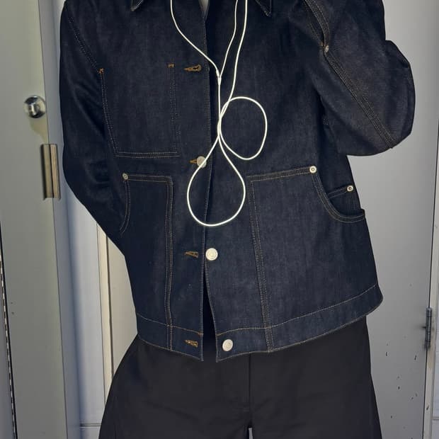 Cos 릴렉스드 데님 자켓 S