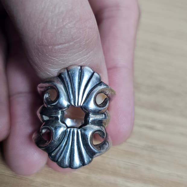 조실버 새싹 링 (big) 은 반지 19호