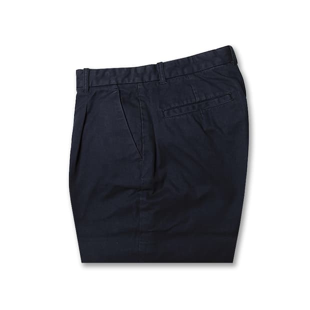 뷰티 앤 유스 [Beauty & Youth] 네이비 코튼 벌룬핏 팬츠