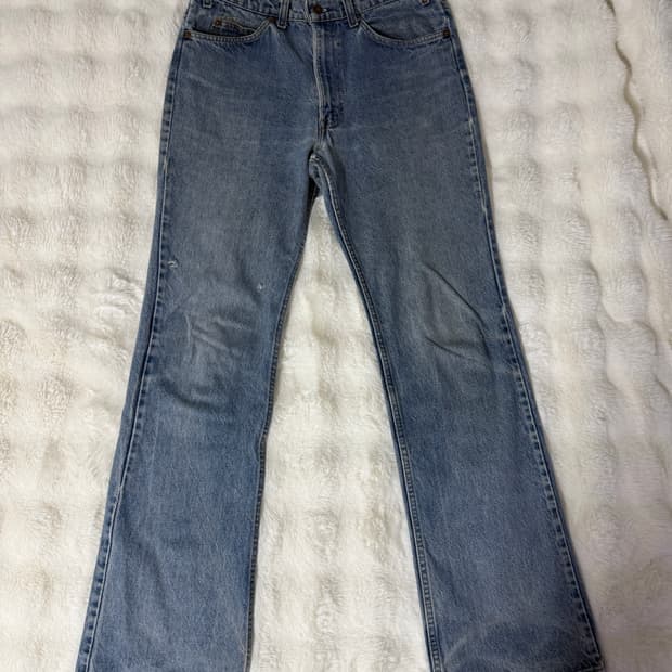 [32] 80s 빈티지 리바이스 오렌지탭 517 연청