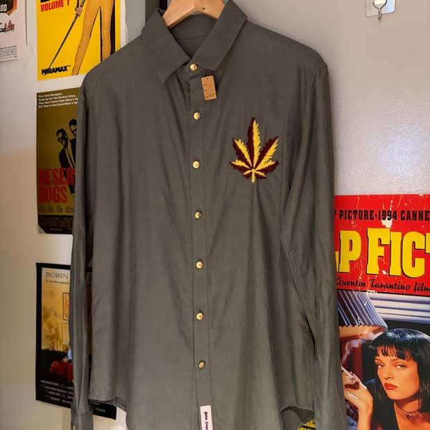 팜엔젤스 자수 셔츠