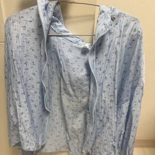 빈티지 잔꽃 바람막이