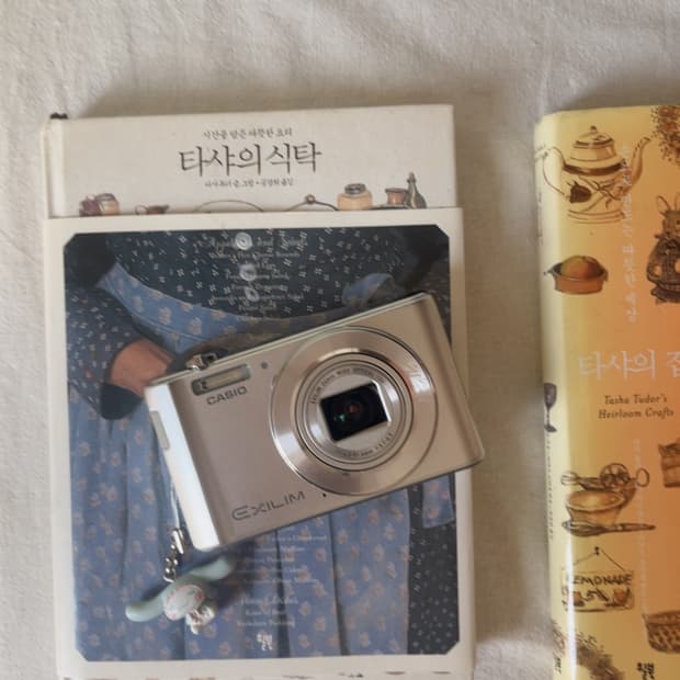 카시오 엑슬림 ex-zs210 빈티지 디지털카메라 실버