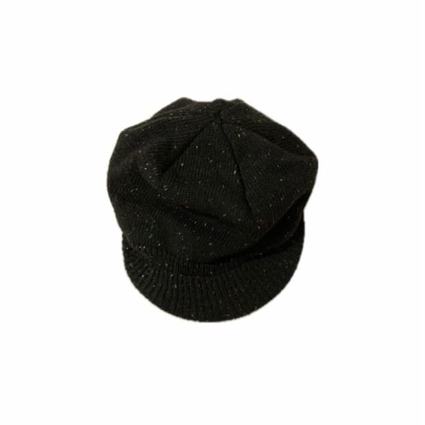 썬러브 비니 Speckle Visor Beanie 차콜