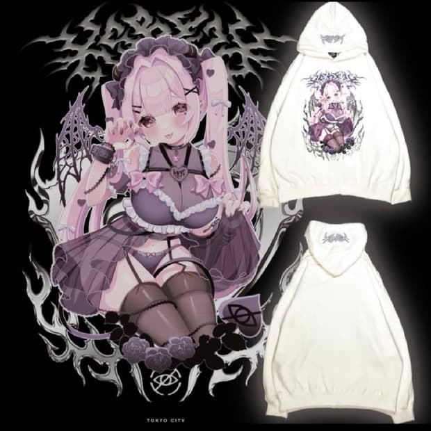 Kry  clothing 지뢰계 후드티