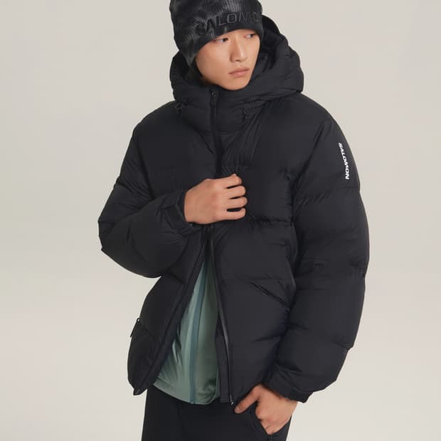 25fw 살로몬 옵티멀 구스다운 