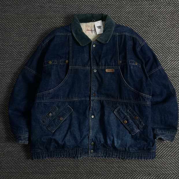 USA 오리지날 아메카지 빈티지 데님 자켓o 3526