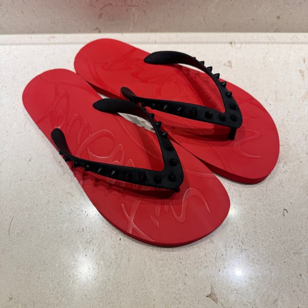 크리스찬 루부탱 플립 플랍