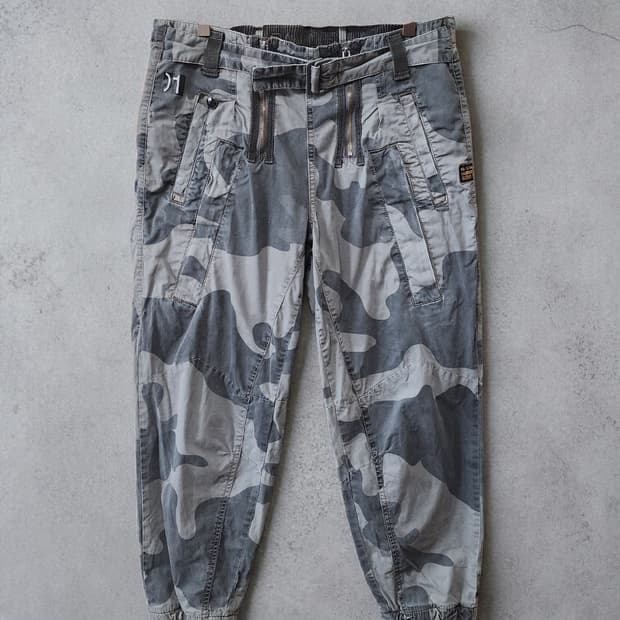 G-Star RAW 카모플라주 패턴  카고 팬츠