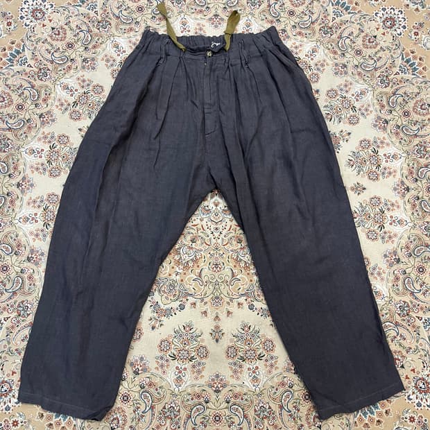 실라쥬 린넨 하카마 팬츠 바지