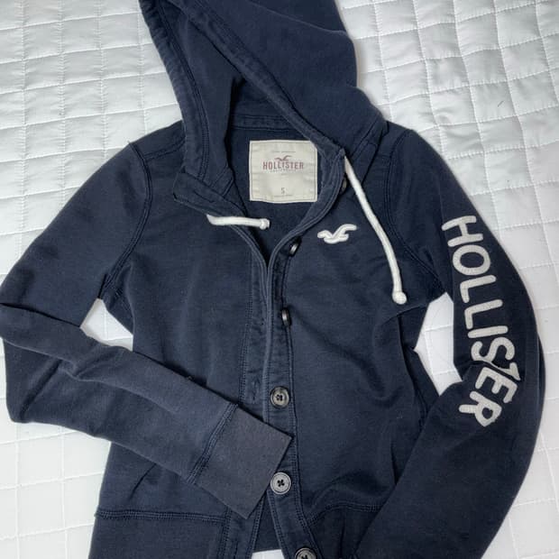 홀리스터 네이비 딱붙 후집