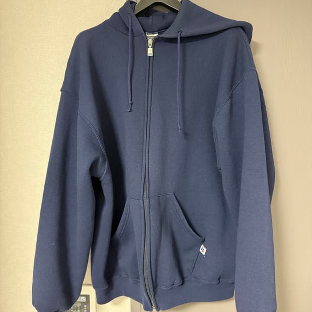 90s 러셀 애슬레틱 후드집업