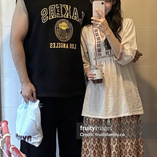 빈티지 히피 에스닉 모리 세트