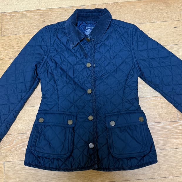 폴로 랄프로렌 키즈 퀼팅 자켓 네이비 S(7)