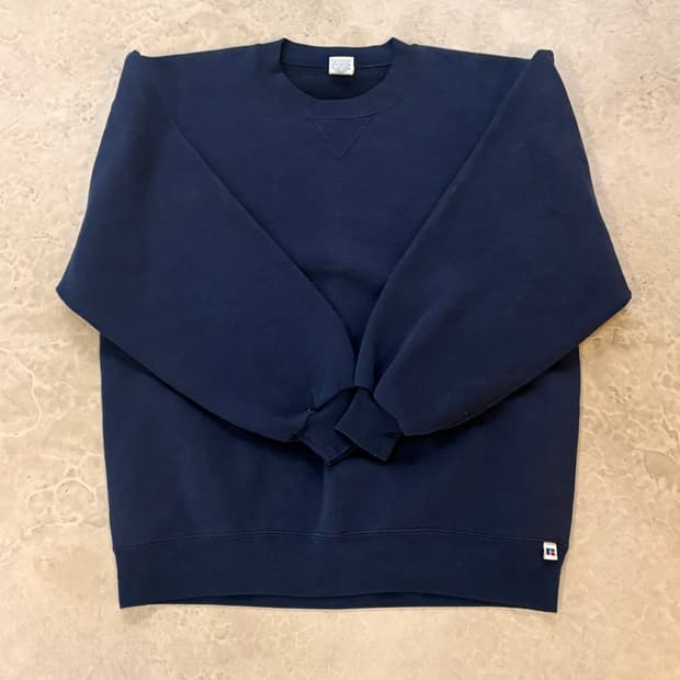 [L] 러셀 스웻 셔츠 맨투맨 네이비 USA