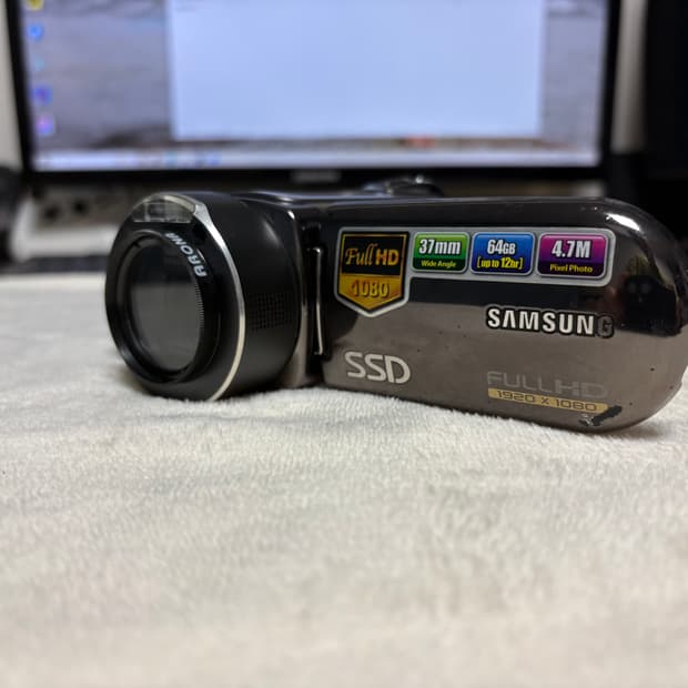 📹✨ 삼성 HMX-H106 캠코더 판매합니다 ✨📹