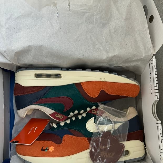 나이키 맥스1 원왕 주황색 나코탭 새제품 275