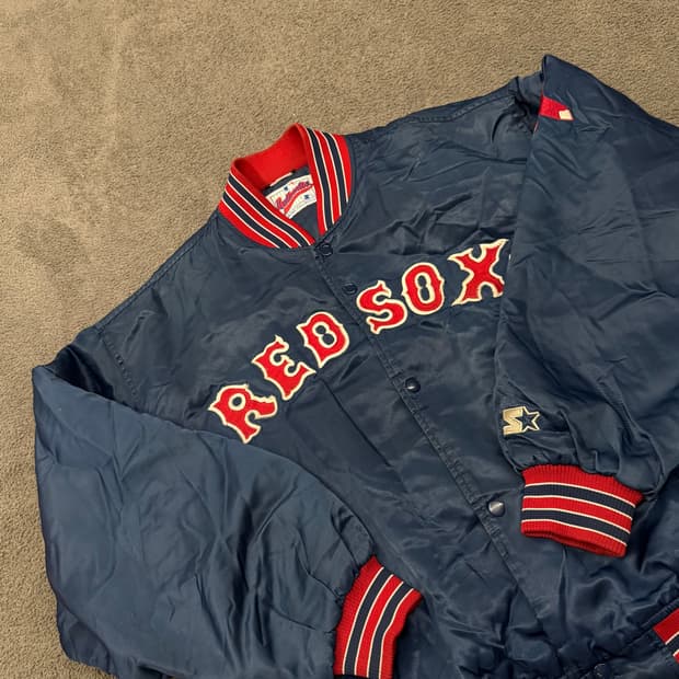 [정품] 스타터 보스턴 레드삭스 사틴자켓 c1