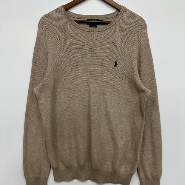 폴로 베이지 니트
