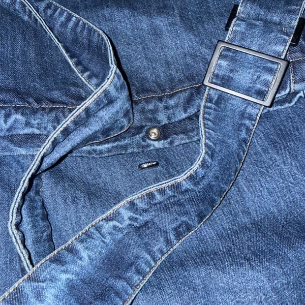 (급처!)아워레가시 슬링백 데님블루 (새상품상태)