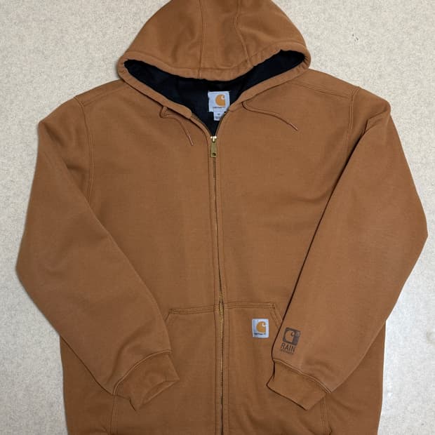 Carhartt 칼하트 카멜 후드집업 M 사이즈