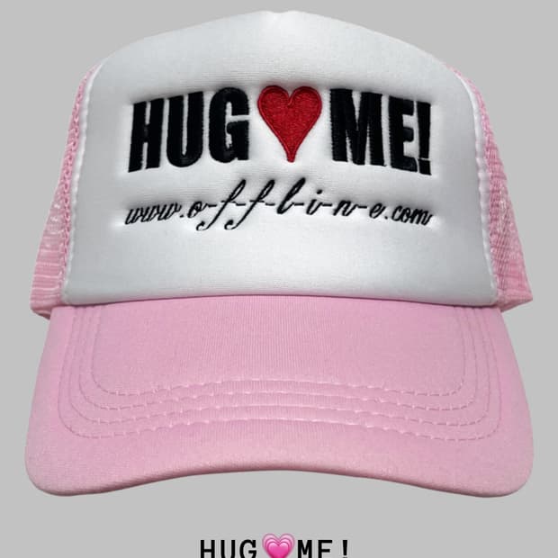 offline 오프라인 허그미 볼캡 메쉬캡