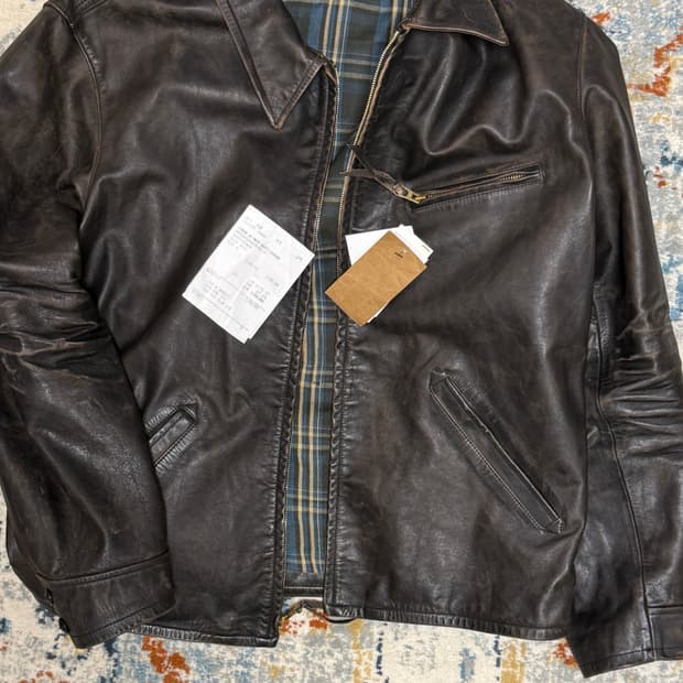 더블알엘 뉴스보이 자켓 xl