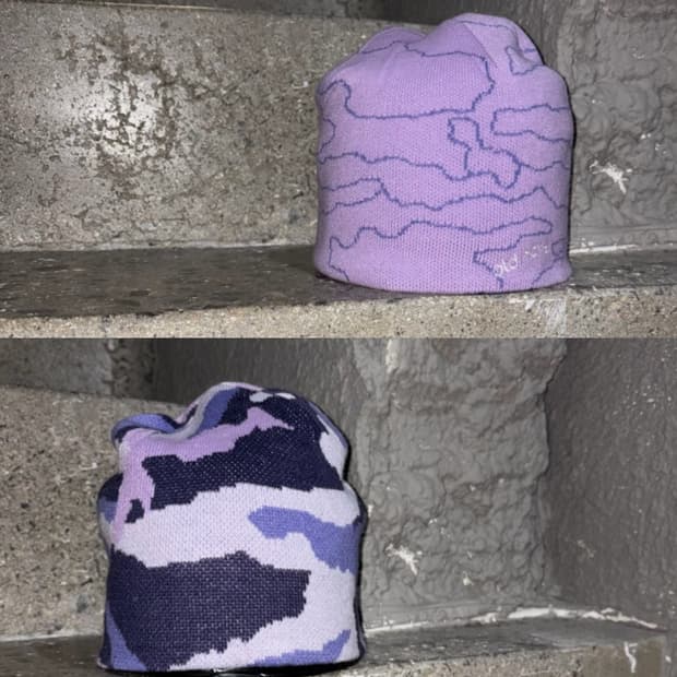 올드네이비 리버시블 카모 비니