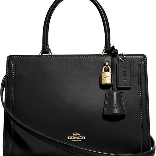 coach 레더 캐리올 사첼백 F49500