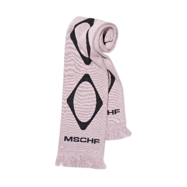 미스치프 롬버스 스타디움 머플러 핑크