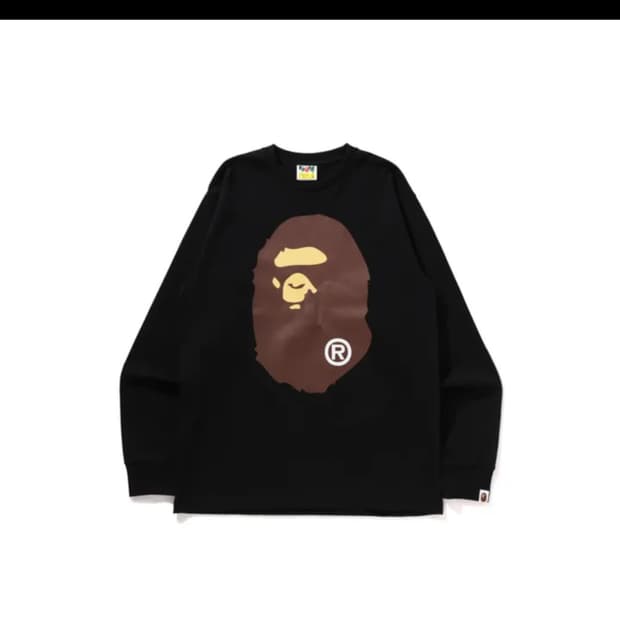 베이프 빅 에이프 헤드 긴팔티 롱슬리브