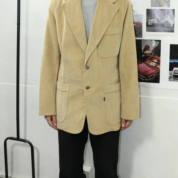 70s USA 리바이스 코듀로이 블레이저 자켓