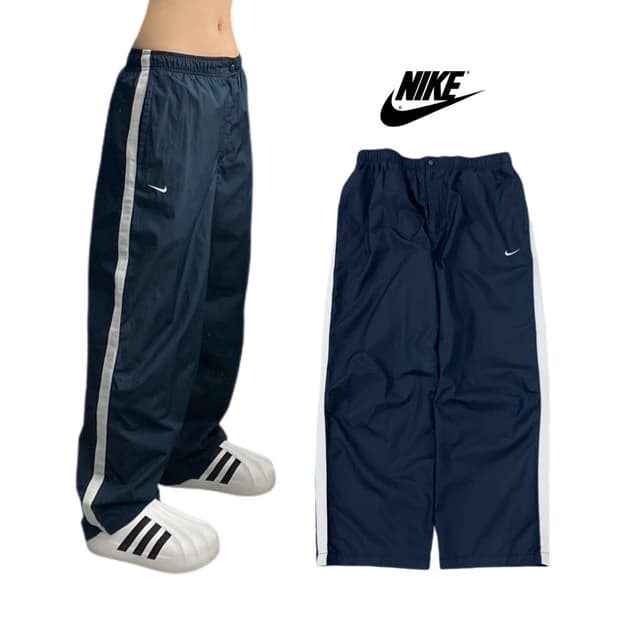 나이키 00s 스우시 올드스쿨 바람막이 트랙팬츠