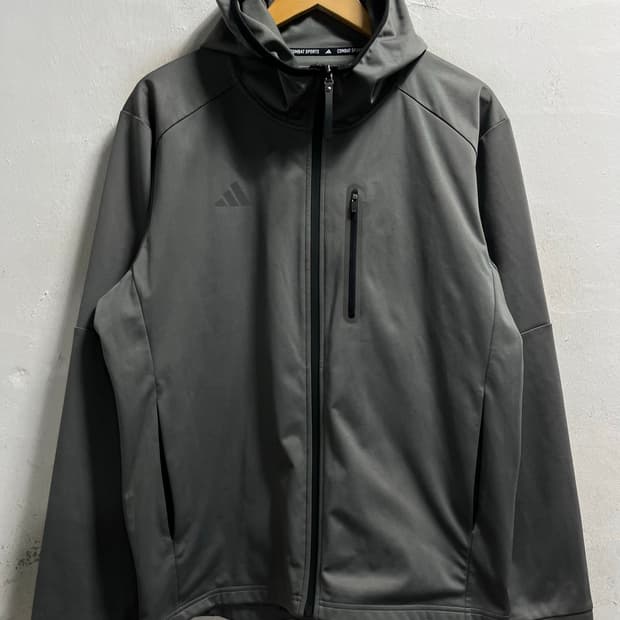 100-105 아디다스 기능성 스판 후드집업 정품