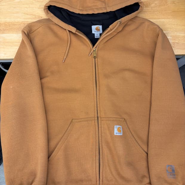 [M]칼하트 된장 써멀 후드집업