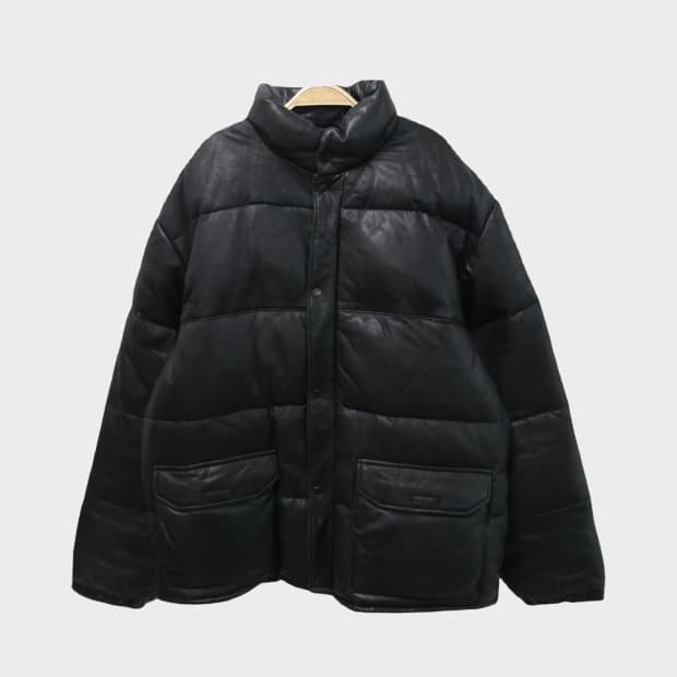 에드윈 레더 다운 패딩 61661
