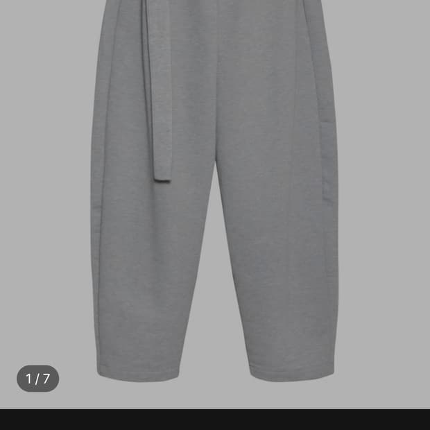 MJD x Koinseoul 코인서울 벨티드 스웻 배기 팬츠 