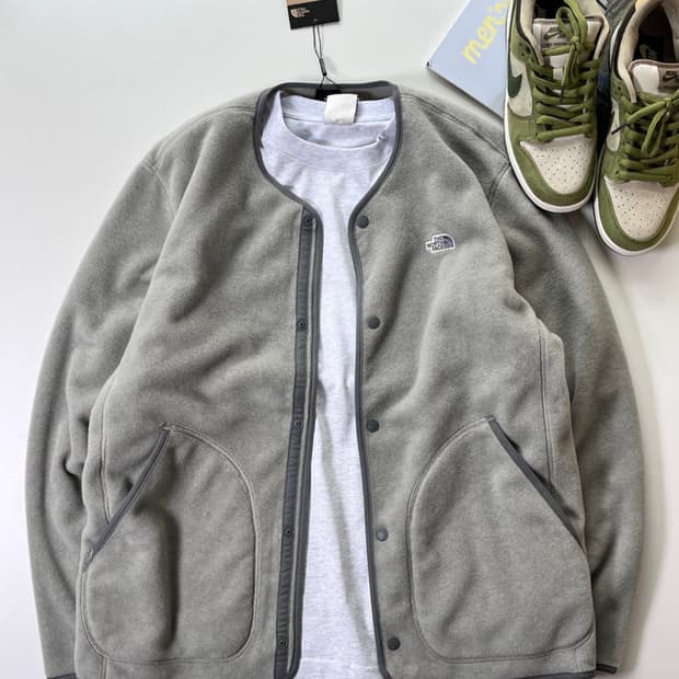 노스페이스 폴리스 가디건