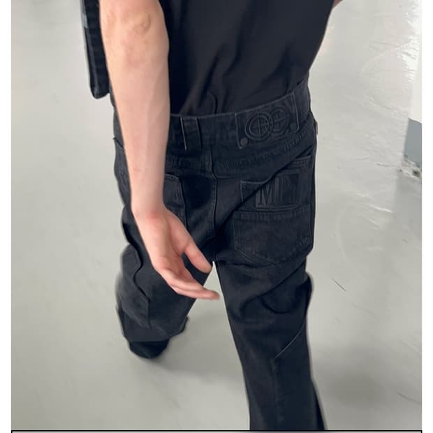 플라스틱 프로덕트 MPa CALF POCKET PANTS 데님