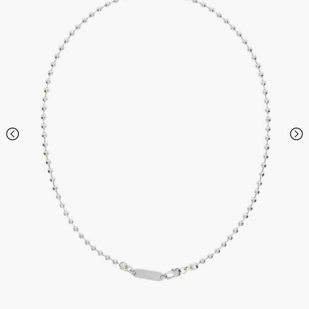 코지웨이브클럽 볼체인 목걸이01